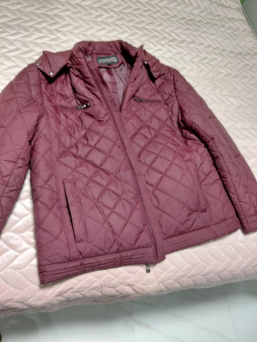 Мъжко зимно яке с качулка