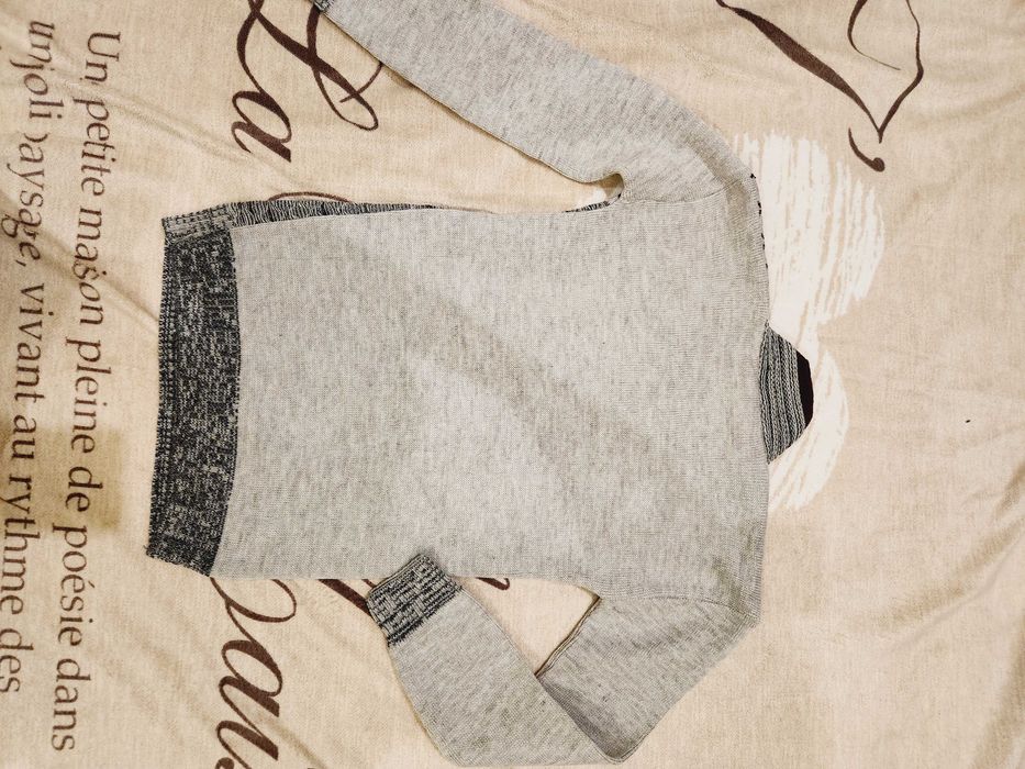 Плътна елегантна зимна блуза за момче 12-13