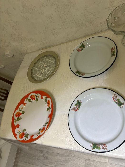 Блюдце для бешбармака и фруктница