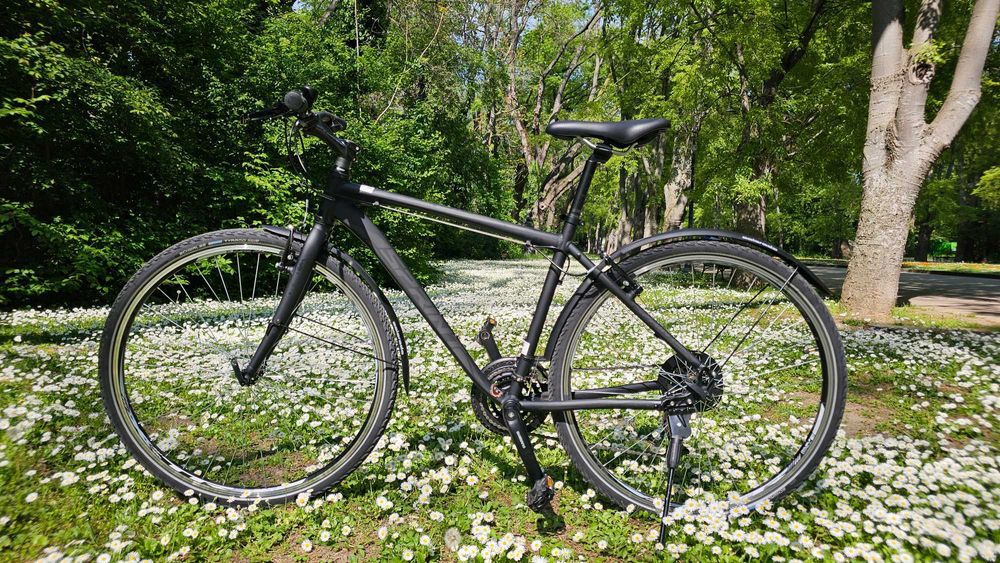 Лек trekking/hybrid велосипед 28” M, почти нов