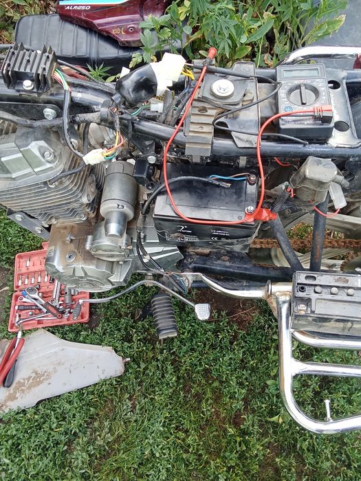 Ремонт мотоцикла