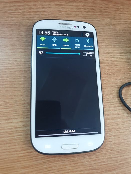 telefon Samsung S3 alb lcd color perfect functional necodat