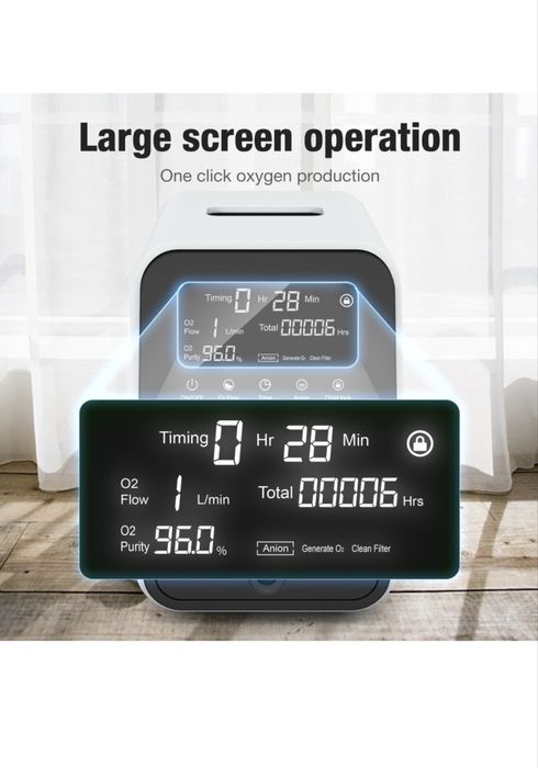 Concentrator de Oxigen, Capacitate 1-9L/min, Functie de Aerosoli