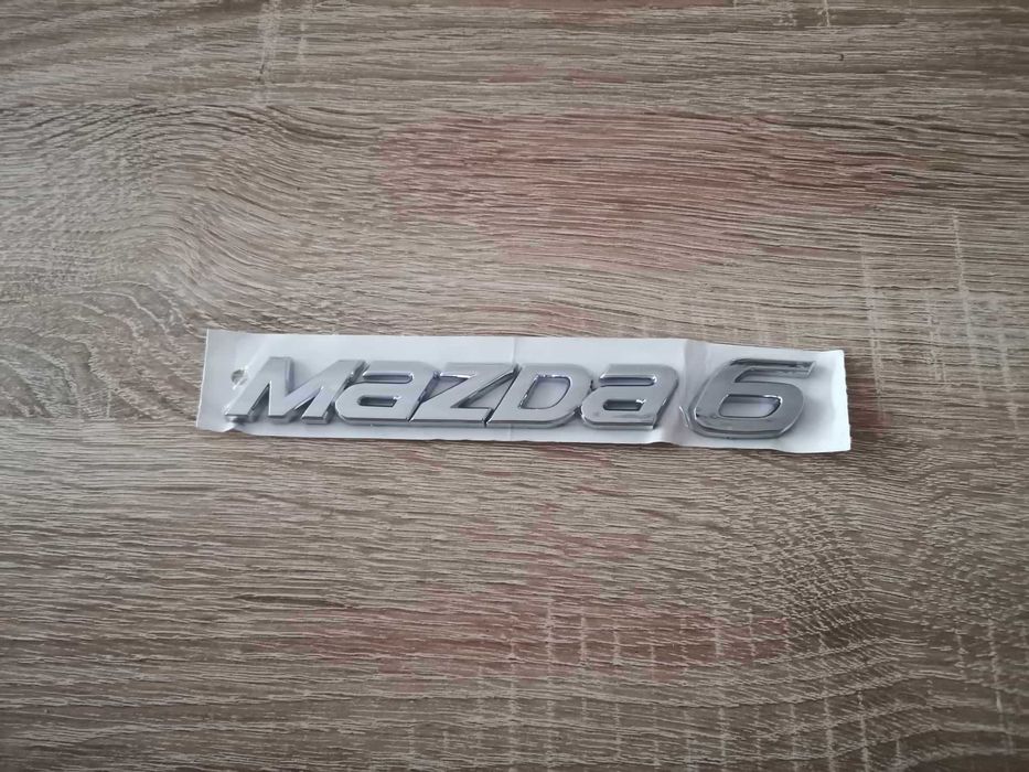 Надпис емблема Мазда Mazda 6 нов стил