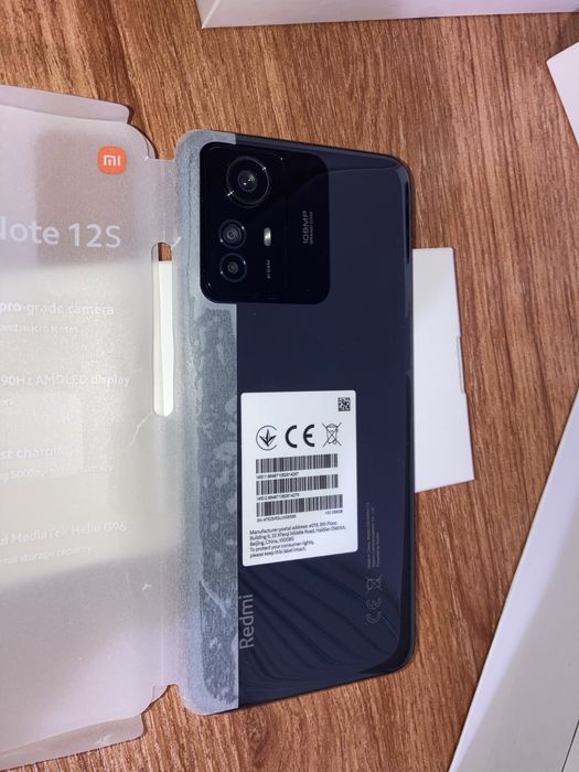 Xiaomi Redmi Note 12S 8/256GB + безжични слушалки Redmi Buds 6 Active