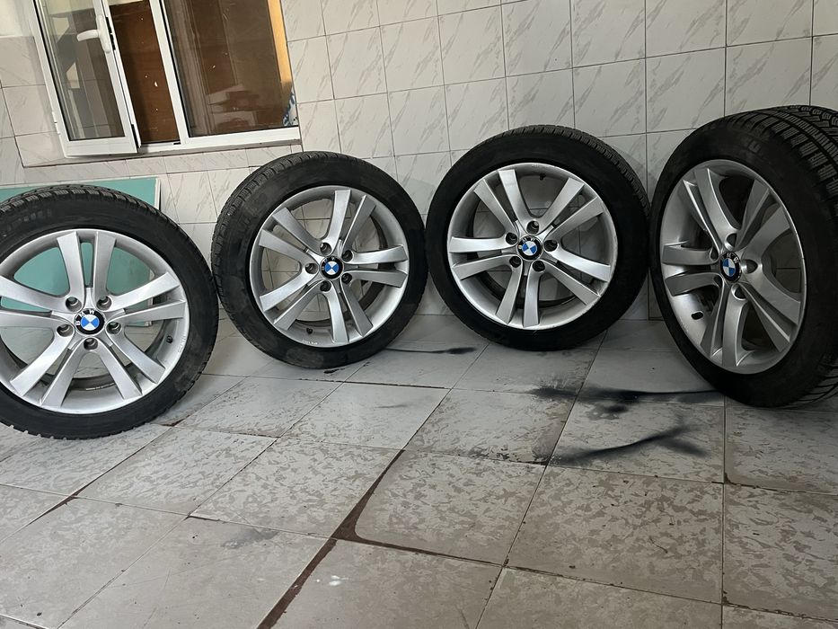 Джанти + Зимни гуми  Bmw оригинални 17  цола