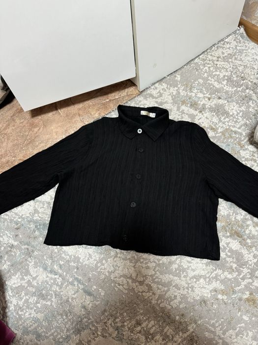 Рубашка черная размер с, м