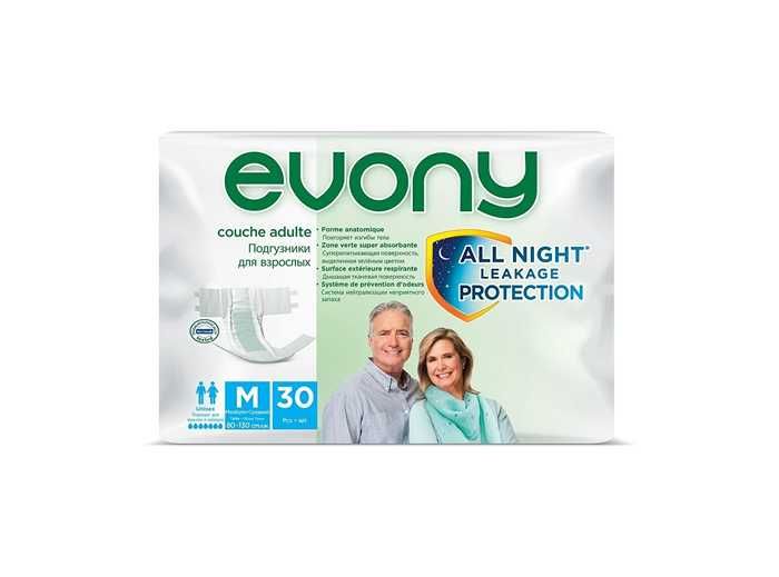 Подгузники для взрослых Canped, Evony, Joly, KomfORTO+