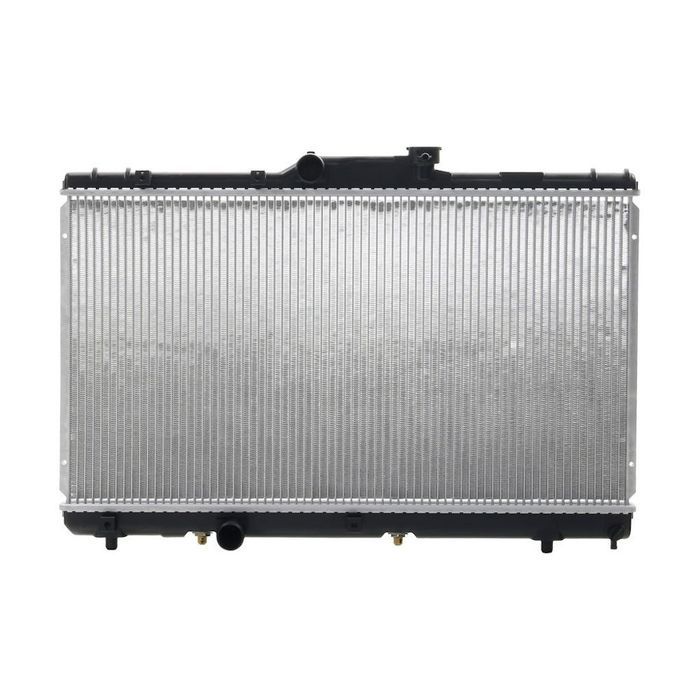 Radiator apa Toyota Corolla (E10) 1992-1997, Corolla (E11) 1997-2002, 1.3, 1.6, 1.33, 630x350x16mm, fagure brazat, OE 1640002380, SRLine