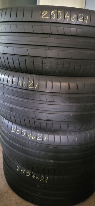 4 anvelope 255 40 21 pirelli p zero 5,5 mm