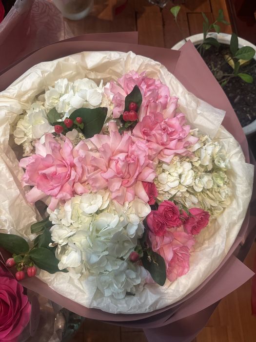 Букет цветов 7 января