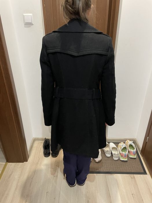 Дамско вълнено палто размер М