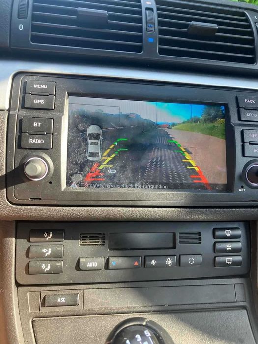 Navigatie BMW E46 cu Carplay si Android Auto 4GB RAM – QLED, DSP