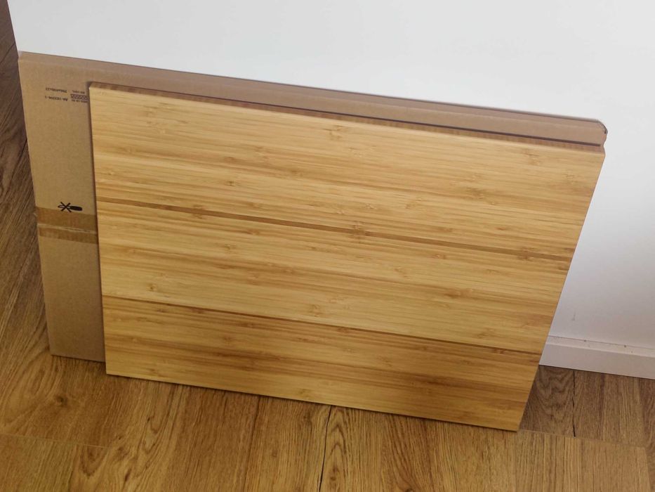 Blaturi baie IKEA TOLKEN din bambus masiv 62x49 cm – NOI sigilate