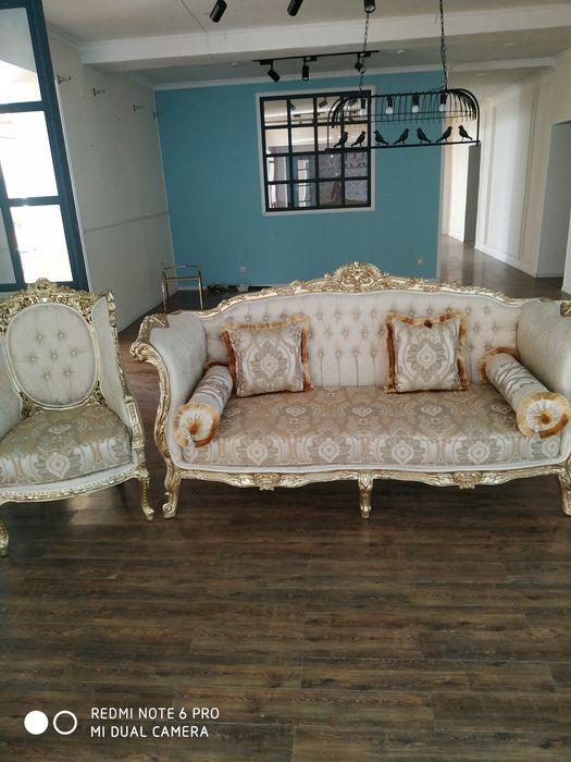 Продается диван и кресло, 1800y. e