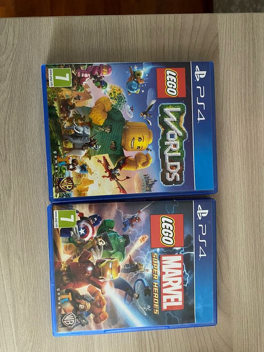 PlayStation 4 slim + 3 джойстика + 2 игровых диска