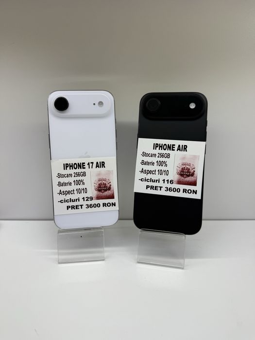 iPhone 17 AIR 256GB impecabil Kingamanet
