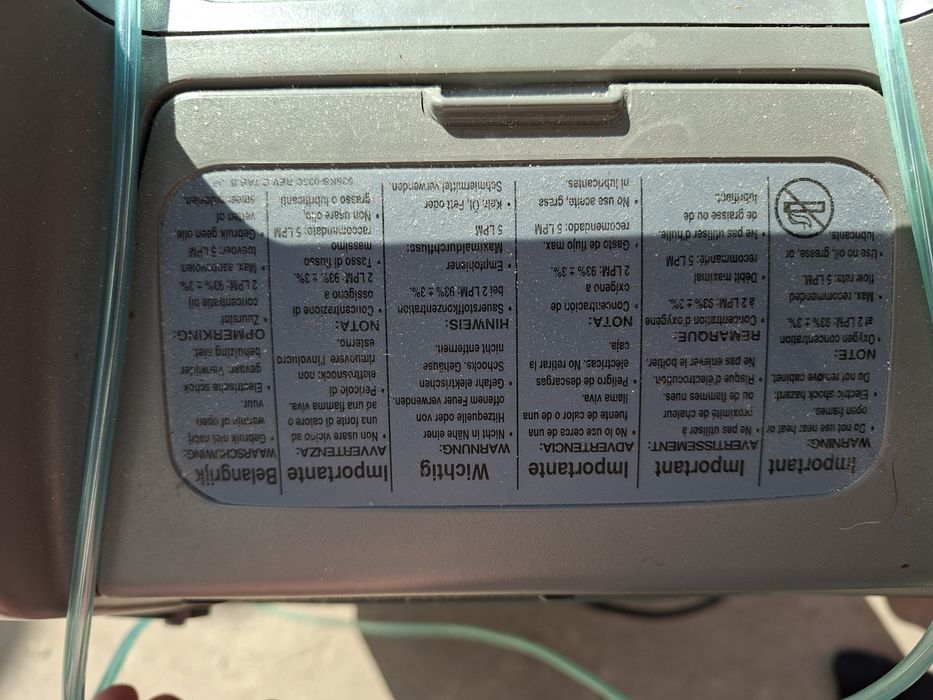 Concentrator de Oxigen DeVilbiss Compact - 5L