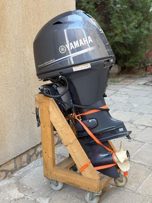 Yamaha 50hp извън бордови двигател четиритактов