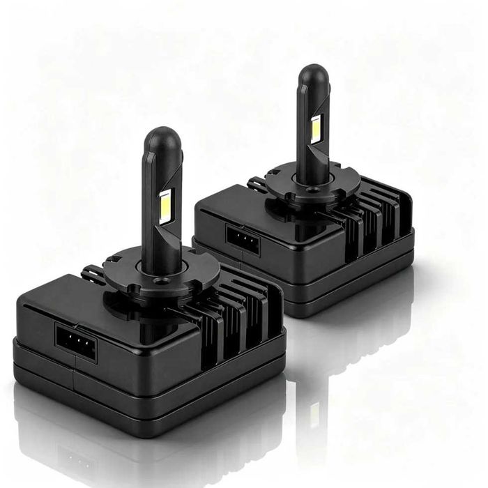LED крушки D5S 130W 6000K 12-24V 2 години гаранция
