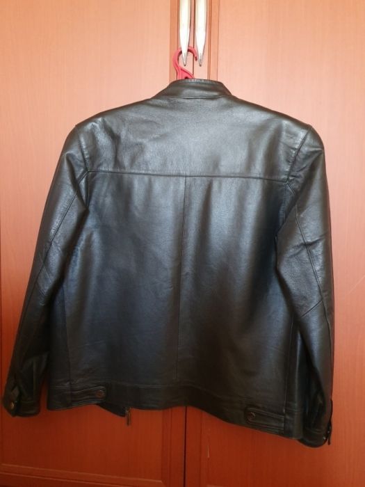 Кожаная куртка мужская