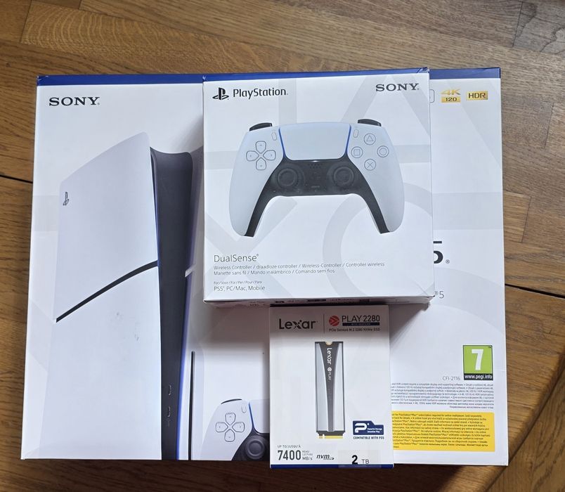 Consola PlayStation 5 (PS5), 3TB SSD + Extra Controller