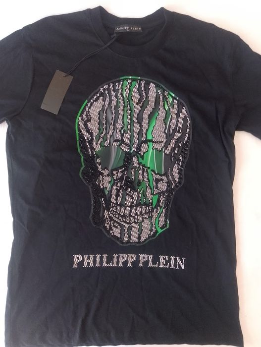 Мъжка тениска Philipp Plein, 100% памук, размер L.