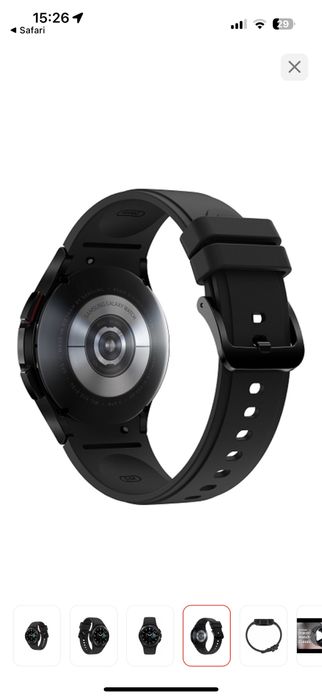 Samsung Galaxy watch 4 черный часы