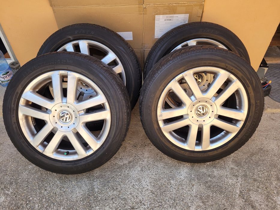 Jante Aliaje Wolkswagen 17"/ +Anvelope Riken 225x50 ZR17