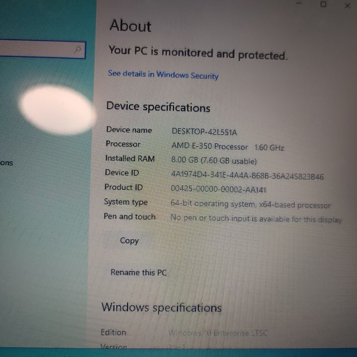 Laptop amd,8gb ram,bateria 2 ore