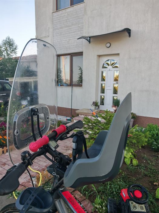 Scaun bicicletă gri Bobike Go Mini