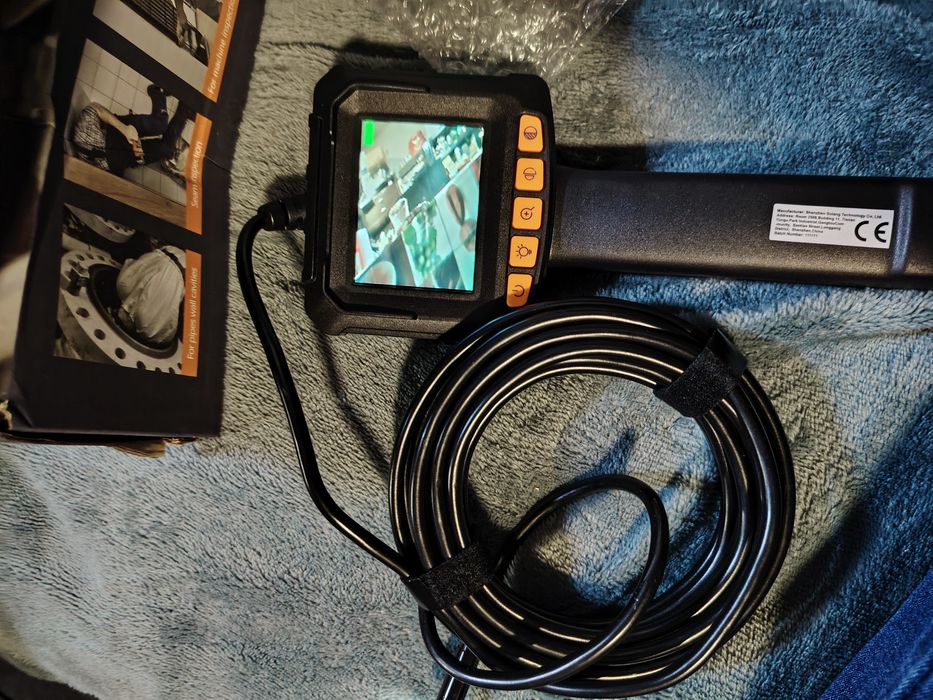 Ендоскопска камера с 5 м кабел, Inskam G20 HD 1080p, водоустойчива