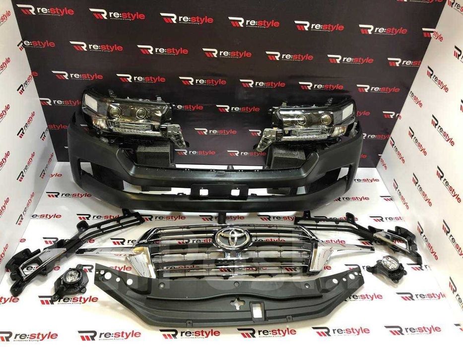 Бампер Фара Капот Крыло Телевизор Туманка Решетка Радиатор Крузак 200