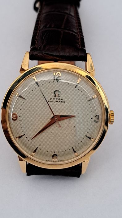 Ceas de Aur 18 K Omega Automatic Cadran Fagure