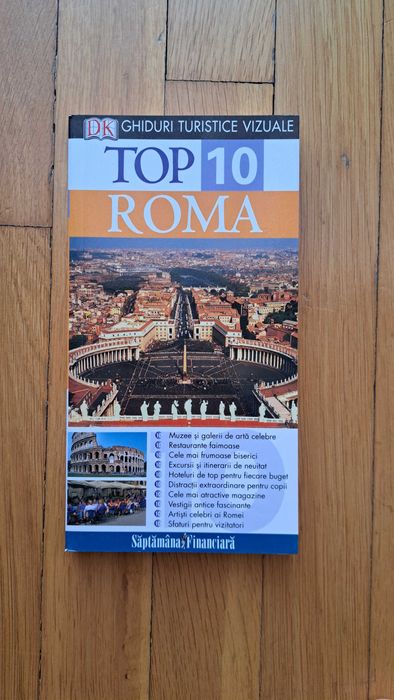 Ghid turistic top 10 Roma, editura Litera
