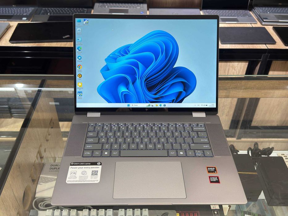 HP ENVY x360 16 Ryzen 5 8640HS Ram 8GB DDR5 ssd 512 Сенсорный