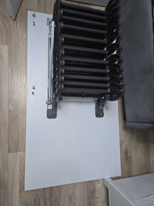 Scara pantograf retractabila Fakro, metal, 70 x 120 x 280 cm