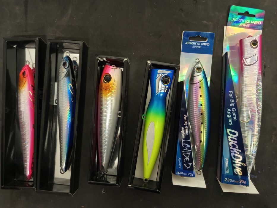 Big game воблери попери спининг тролинг