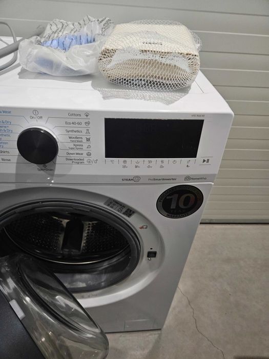 Слим пералня със сушилня Beko HTE7616X0
