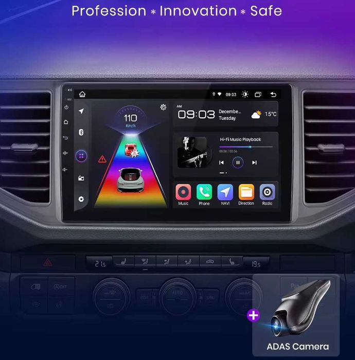 Мултимедия за VW Crafter Volkswagen Crafter навигация Android 2DIN VW