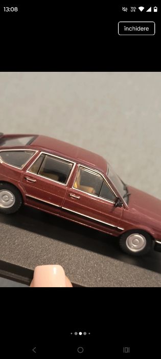 Mașina metalica DeAgostini, model Volkswagen Passat B2 1985