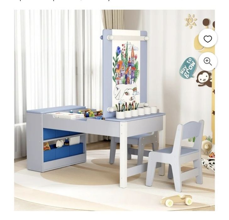 Монтесори детска масичка