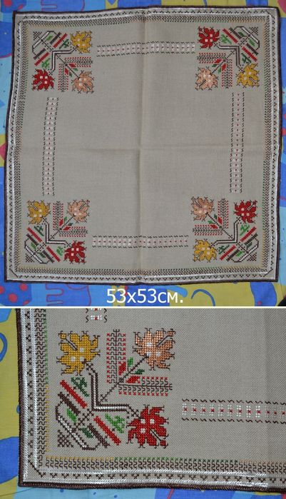 Ръчно бродирани карета 10 броя