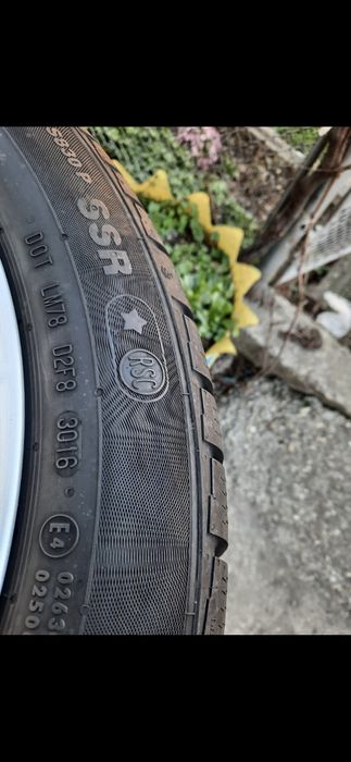 4 Броя 225/50/18 Continental 2x8mm 2x7,5mm RunFlat