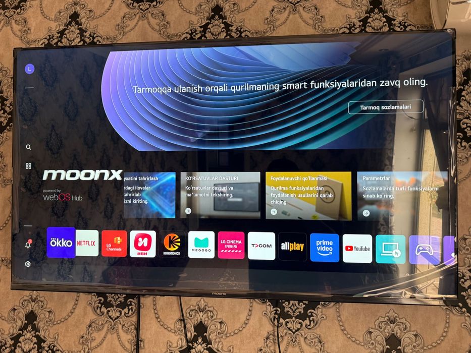 MOONX VOLTO 55 tilevezorlari vebos