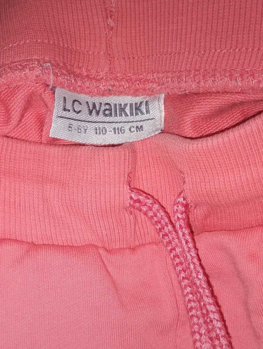 Elastic Waist Printed Girl Jogger Sweatpants