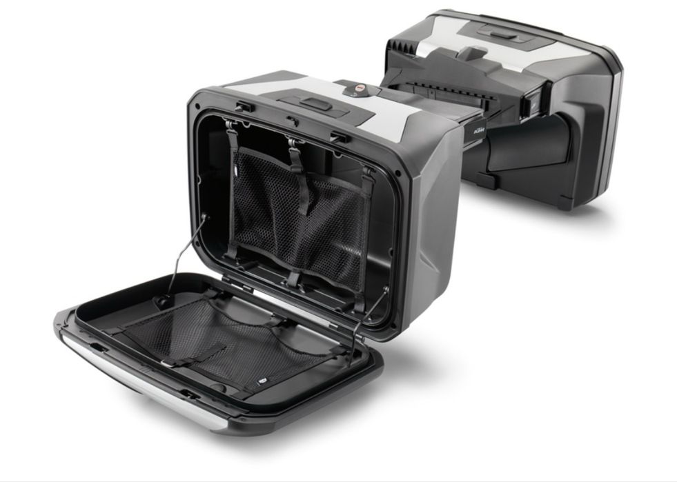 Set cutii laterale / valize touring KTM + top case