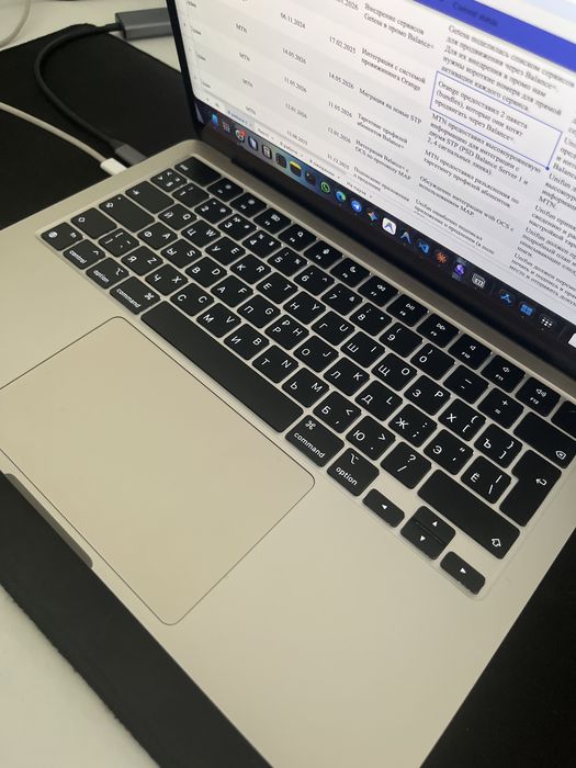 Macbook Air 13.6” M3 16/512 АКБ 100%