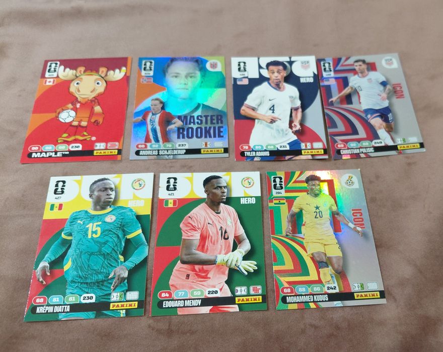 Carduri Panini FIFA World Cup 2026 Adrenalyn XL
