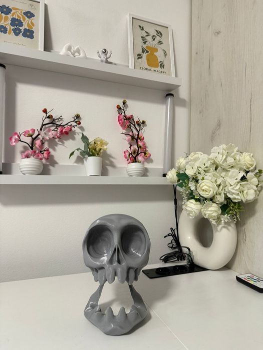 Stand Casti + controller tip craniu/skull